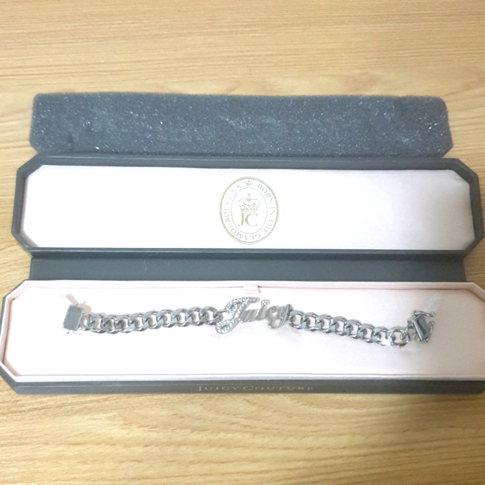 Juicy Couture rhinestone bracelet